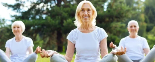 Menopause yoga