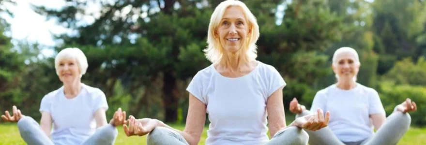 Menopause yoga